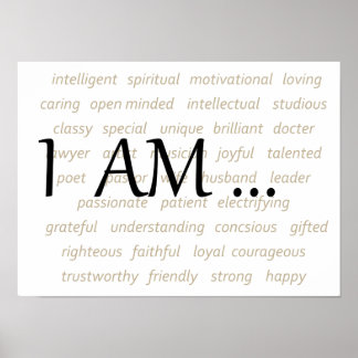I AM ... POSTER