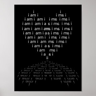 I AM Poster by B & BB
