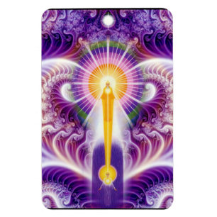 I Am Presence Fractal Flexi Magnet