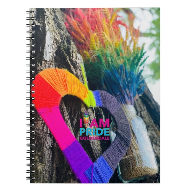 I AM Pride Goldendale Notebook (Front)