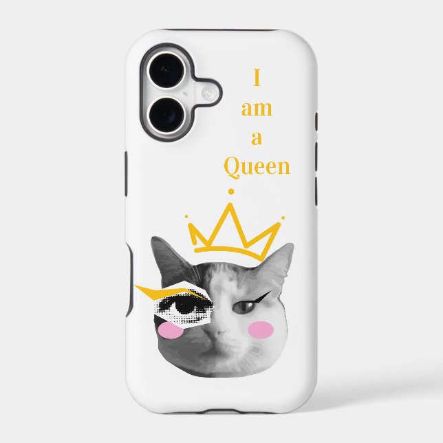 I Am Queen – Elegant funny (Back)
