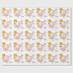 I Am Queen – Elegant Wrapping Paper