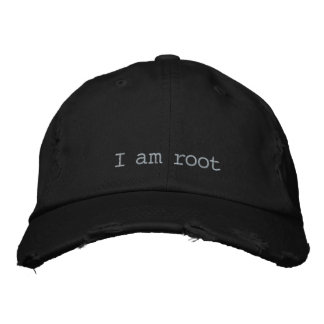 'I am root' hat