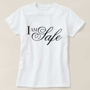 "I am Safe" aesthetic metta prayer affirmation T-Shirt