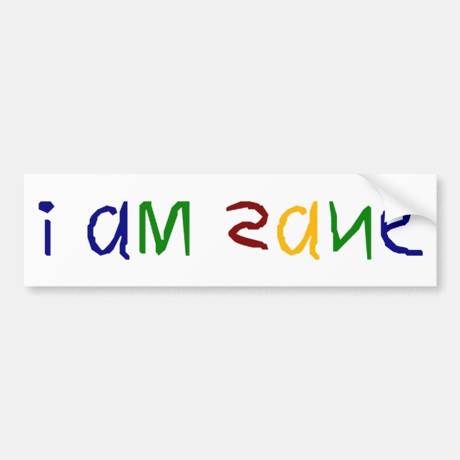 I Am Sane Bumper Sticker (Front)
