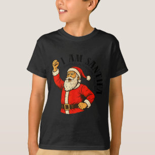 I Am Santifa Santa Claus Anti Fascism Christmas Au T-Shirt