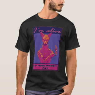 I am Schrödinger's Cat sunset black Hide and Seek T-Shirt