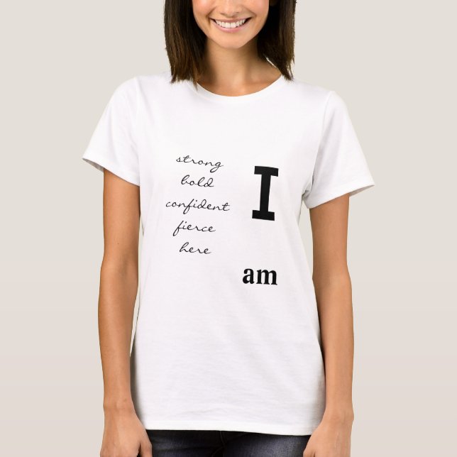 I   AM  shirt (Front)