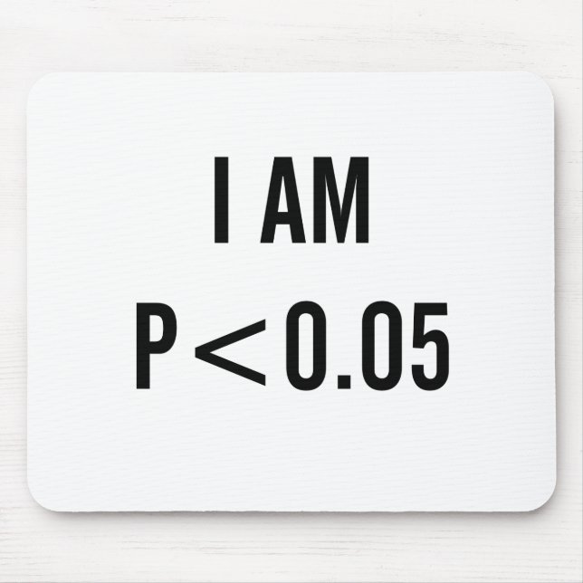 I am Significant Mouse Pad (Front)