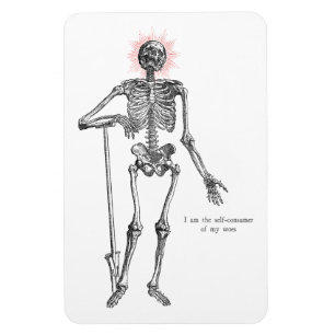 I am Skeleton! Magnet