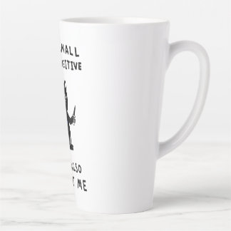 i am small and sensitive but also fight me cat kni latte mug