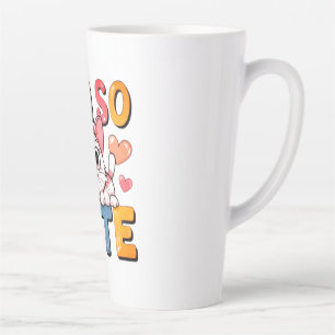 I Am So Cute Too Cute to Handle Certified Cuteness Latte Mug