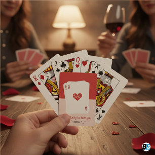 I am so lucky to have you Classic Poker Cards