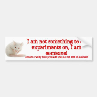 I am someone! bumper sticker