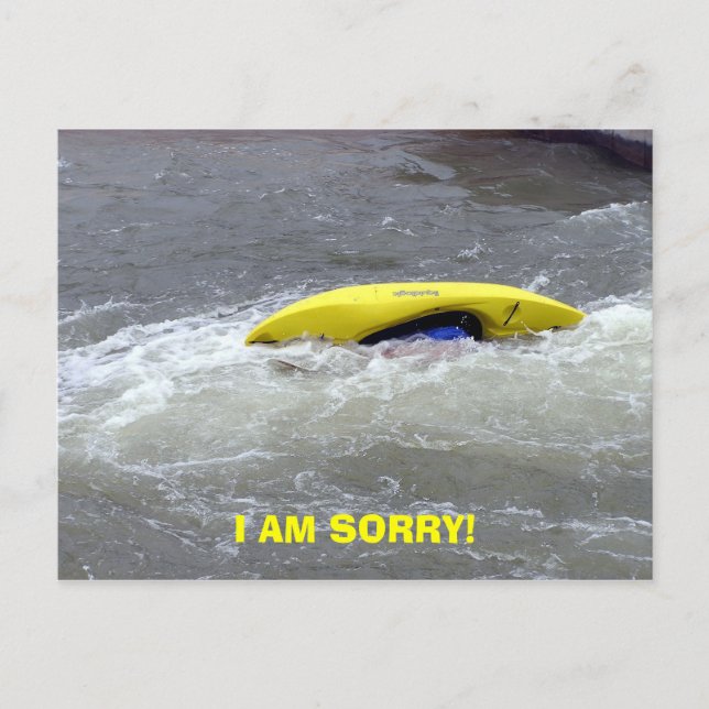 I AM SORRY! POSTCARD (Front)