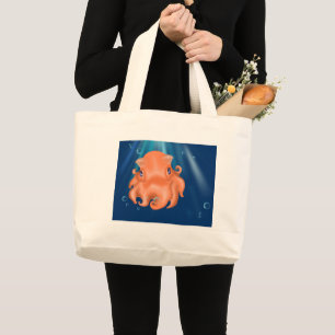 I am Squishy Large Tote Bag