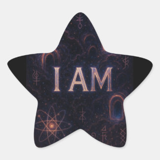 I AM STAR STICKER