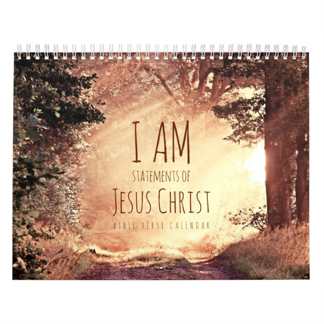 I am Statements of Jesus Christ Bible Verse Calendar (Cover)
