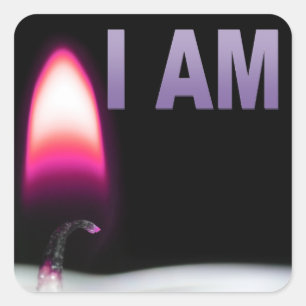 I AM Stickers (sheet of 20 stickers 1.5x1.5)