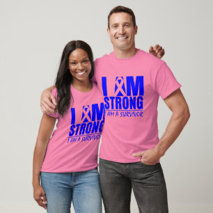 I am Strong - I am a Survivor - Colon Cancer T-Shirt