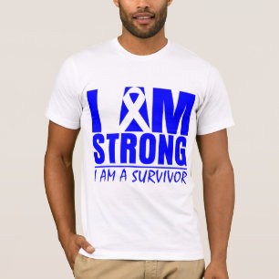 I am Strong - I am a Survivor - Colon Cancer T-Shirt