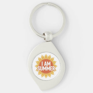 I Am Summer Key Ring
