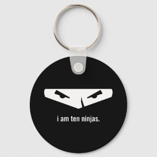 i am ten ninjas key ring