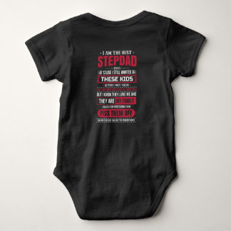 i-am-the-best-step-dad-ever baby bodysuit
