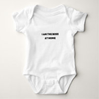 I am the boss at home