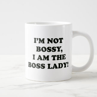 I Am The Boss Lady Large Coffee Mug