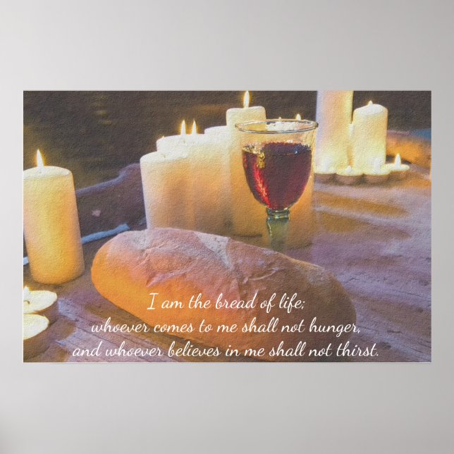 I Am the Bread of Life Poster (Front)