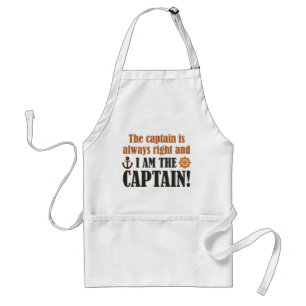 I Am The Captain Standard Apron