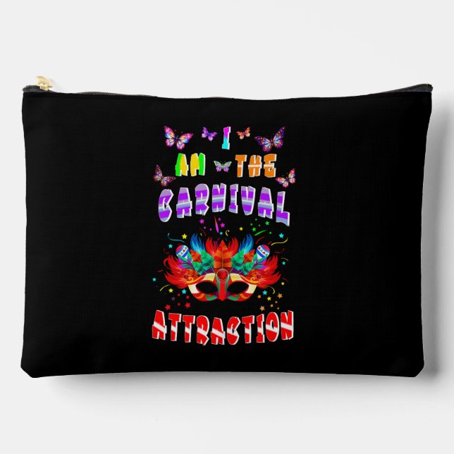 I Am The Carnival Attraction Accessory Pouch (Front)