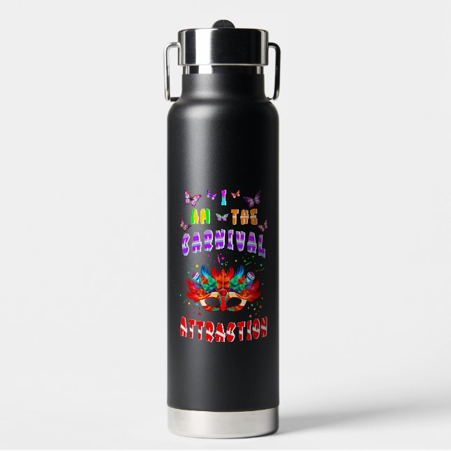 I Am The Carnival Attraction Water Bottle (Front)