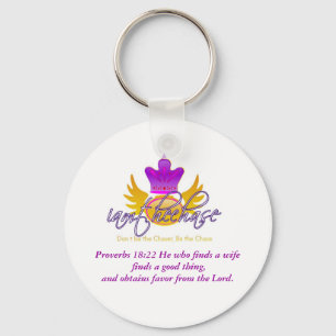 I am the Chase Keychain with Scriptural Reference