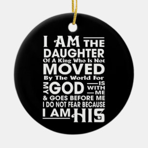 I Am The Daughter Of A King Who Is Not Moved By Th Ceramic Tree Decoration