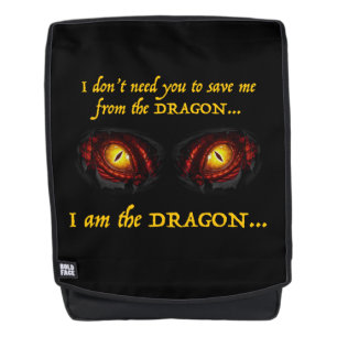 I Am the Dragon Backpack