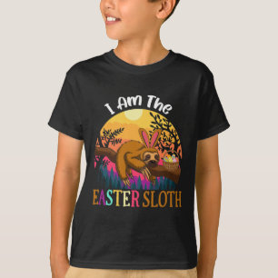 I Am The Easter Sloth Easter Apparel  T-Shirt