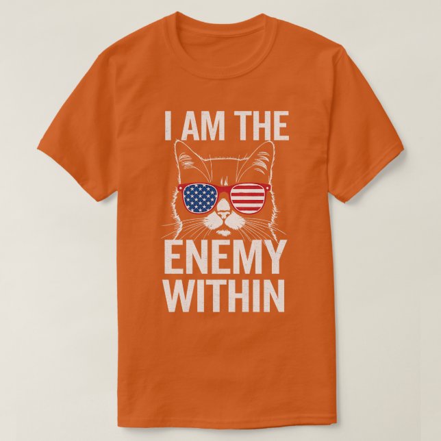 I Am The Enemy Within Kamala  2024 T-Shirt (Design Front)