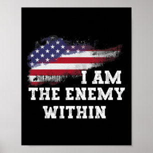 I Am The Enemy Within Poster