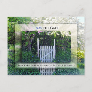I AM the Gate Postcard