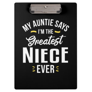 I Am The Greatest Niece Evers Clipboard