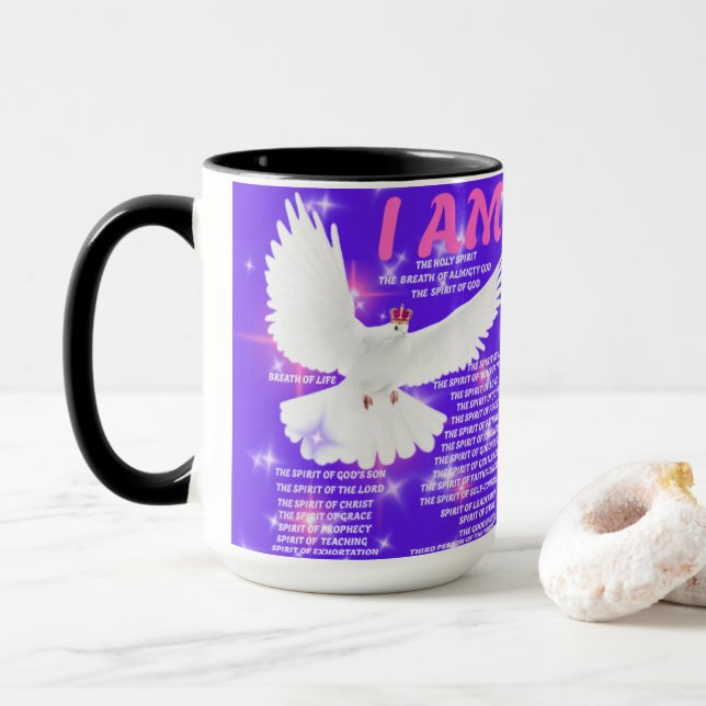 I AM The Holy Spirit Coffee Mug (With Donut)