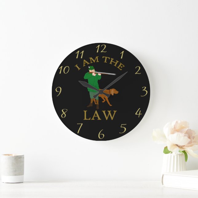 I Am the Law: Farmer's Justice Clock (Home)