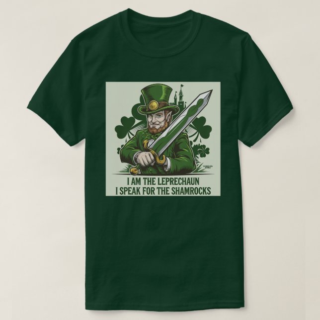 I am the Leprechaun T-Shirt (Design Front)