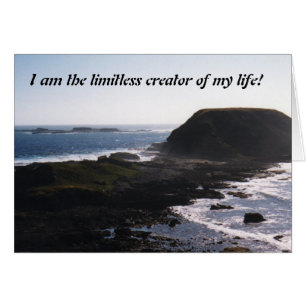 I am the limitless creator of my life!
