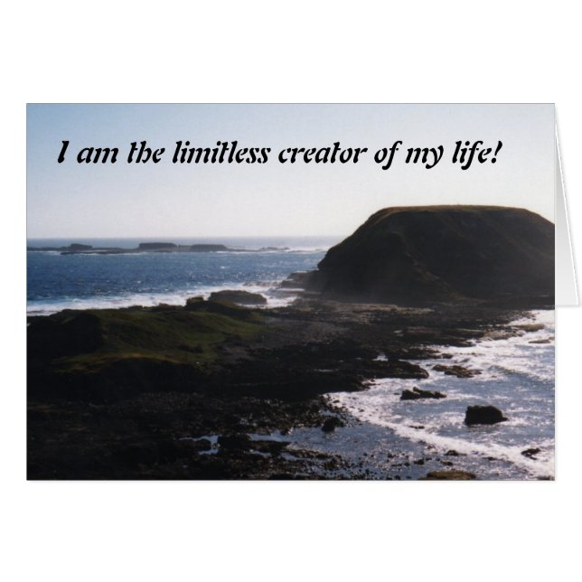 I am the limitless creator of my life! (Front Horizontal)