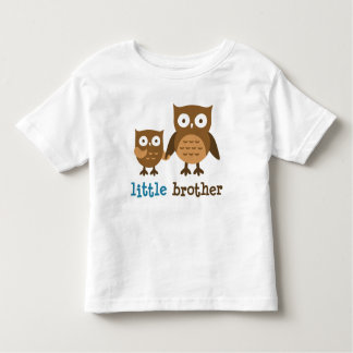 I am the Little Brother - Mod Owl t-shirts