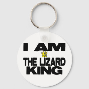 I Am The Lizard King Key Ring