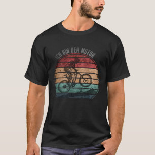 I am the Motor Vintage Biker MTB Mountain Bike Bic T-Shirt